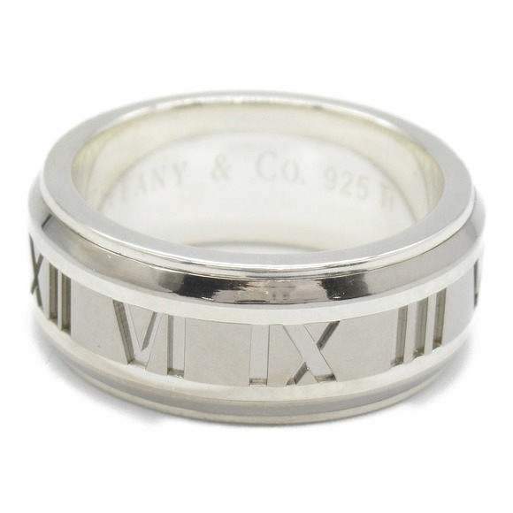 Tiffany & Co Tiffany & Co Atlas Ring Silver 925 Jewelry Metal Ring - Picture 2 of 7